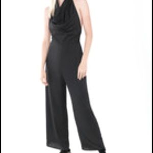Urban Outfitters Halter Cowl Neck Jumpsuit